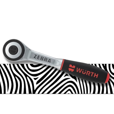 Reversible ratchet 3/8 inch with 360° turning handle